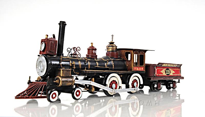Old Modern Handicrafts Decorative Model of Union Pacific 1:24 Locomotive