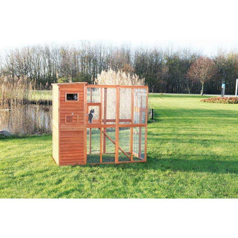 Trixie Wooden Outdoor Cat Run - Pet Supplies online store