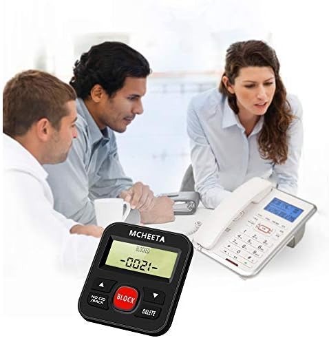 Call Blocker for Landline Phones, Nuisance Phone Blocker with Big Block Button. Robo Call Blocking Device, Block All Sales Calls, Scam Calls and Unwanted Calls.
