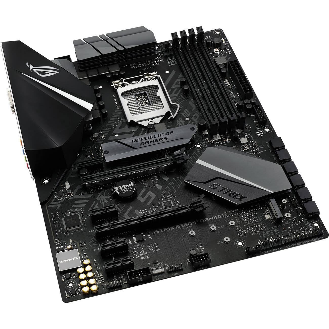 ASUS ROG STRIX B360-F GAMING with Intel B360 Express ATX Motherboard - LGA1151 Socket