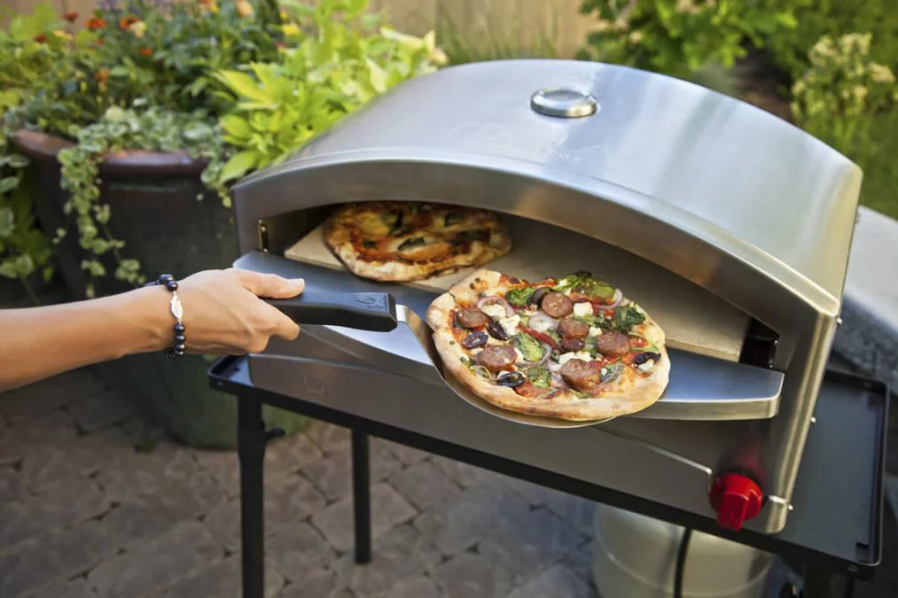 Camp Chef Italia Artisan Pizza Oven, PZOVEN, Stainless Steel Propane Outdoor Cooker