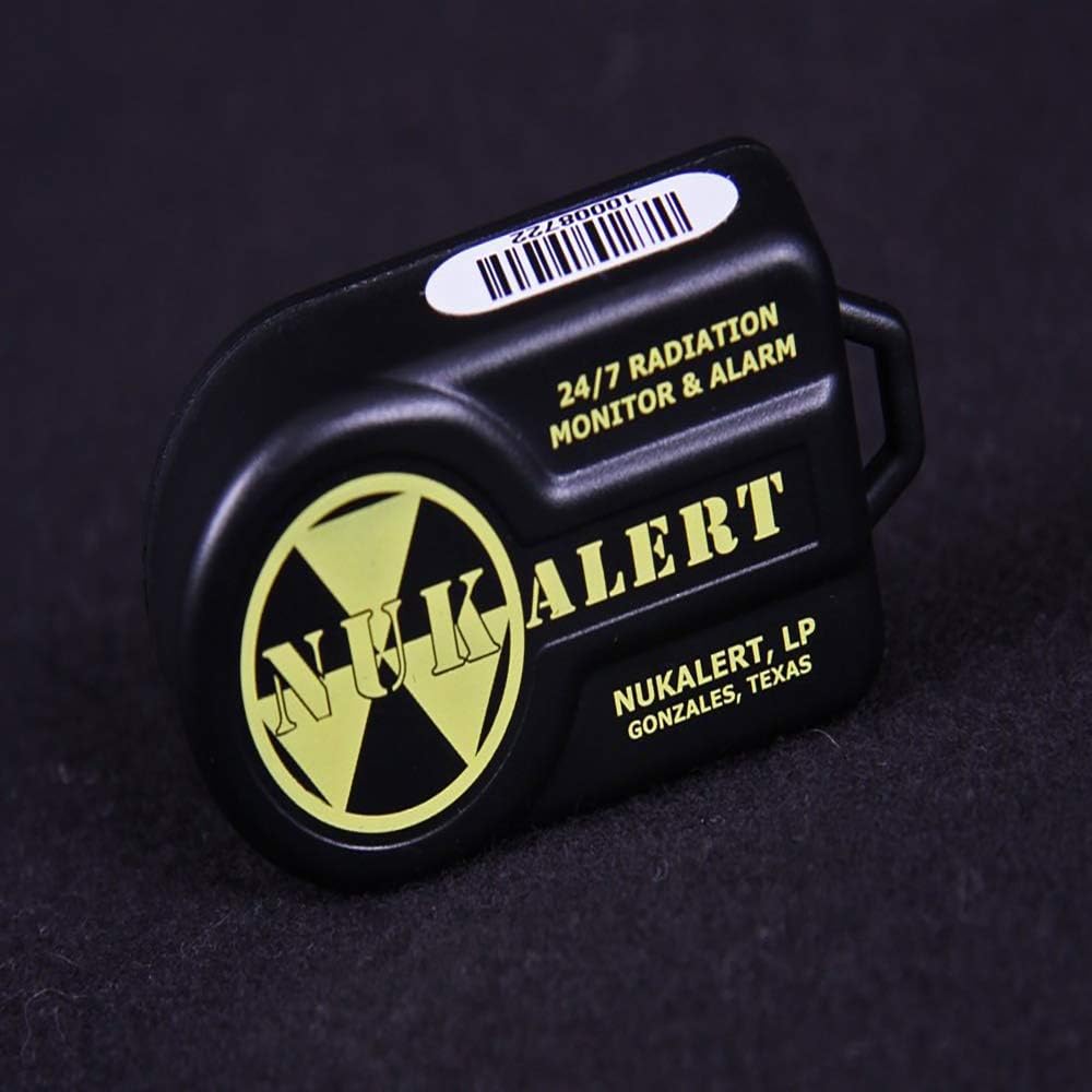2 Set - NukAlertTM Nuclear Radiation Detector/Monitor (Keychain Attachable) Alarm