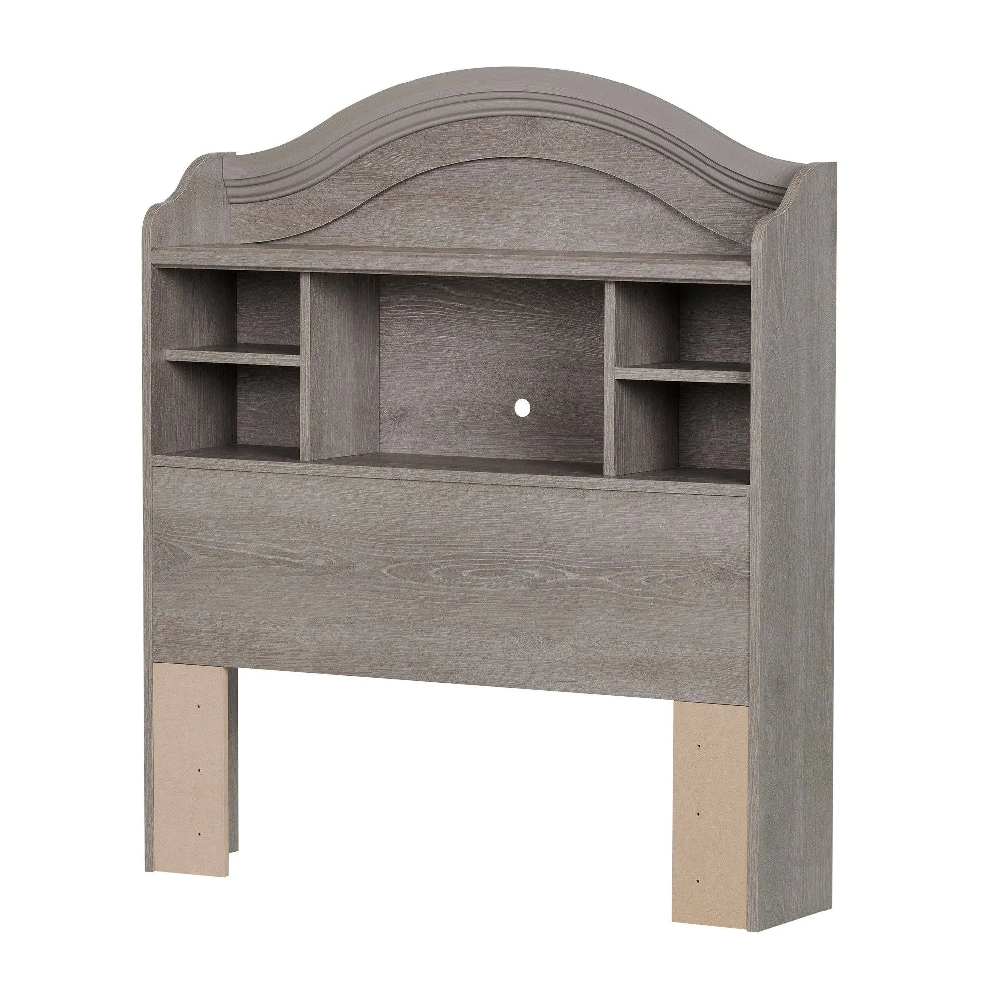 South Shore Savannah Twin Bookcase Headboard, Sand Oak