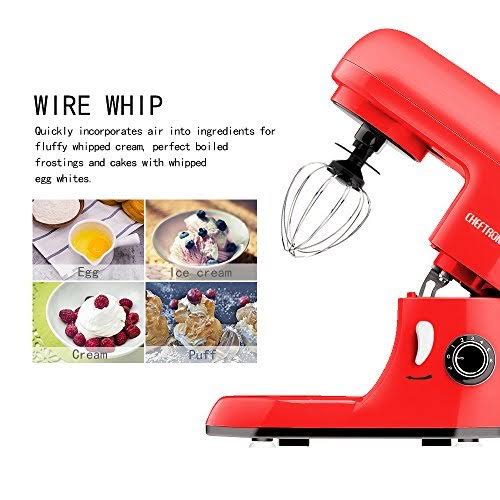 Cheftronic SM985-Red Standing Mixer, One size, Red