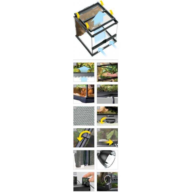 Exo Terra Glass Terrarium - Pet Supplies online store