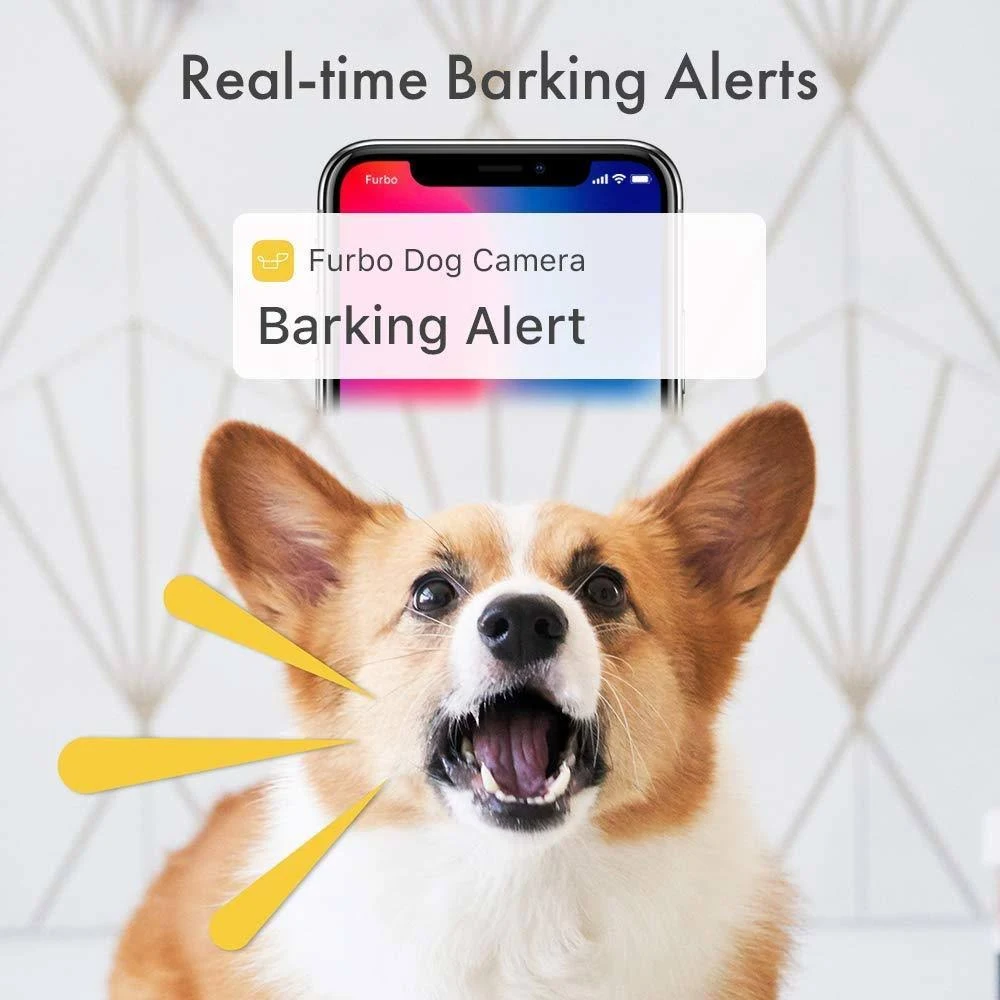 Furbo Dog Camera: Treat Tossing, Full HD WiFi Pet Camera and 2-Way Audio