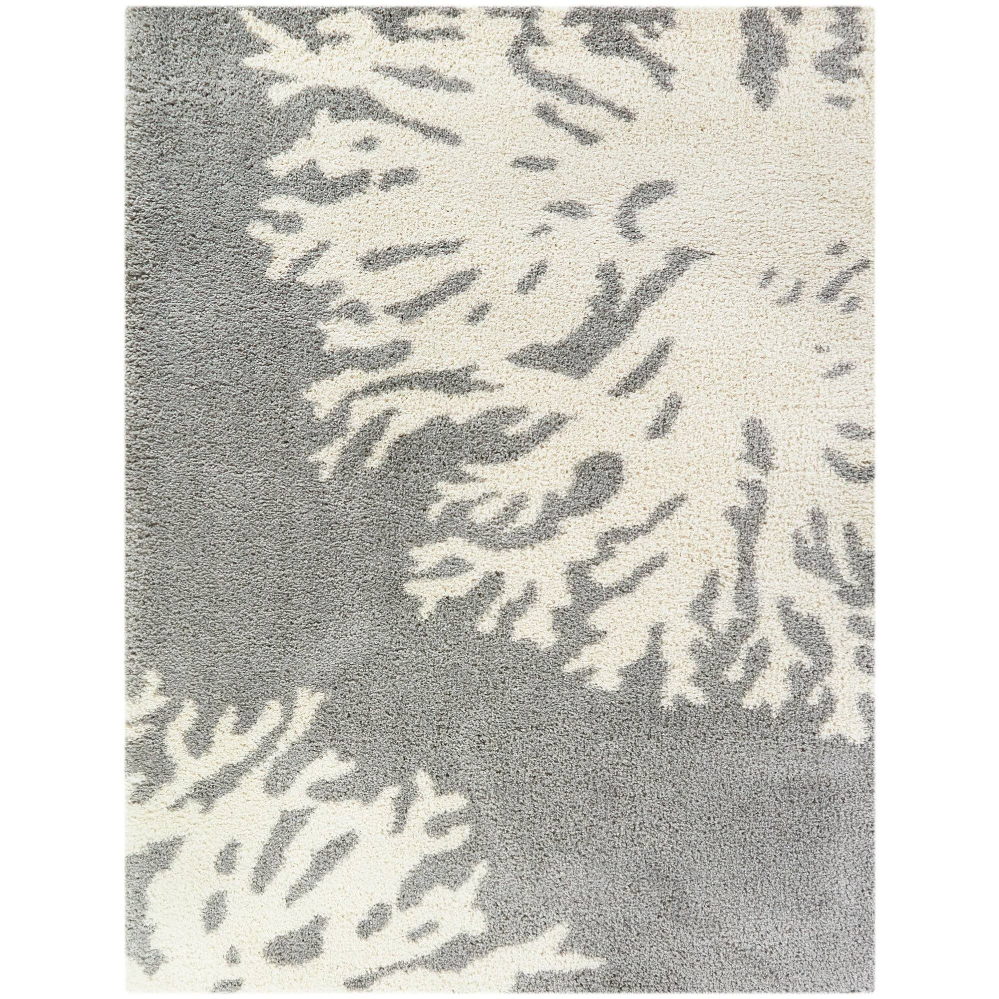BALTA Sarasota Teal 5 ft. x 7 ft. Coastal Shag Area Rug, Blue