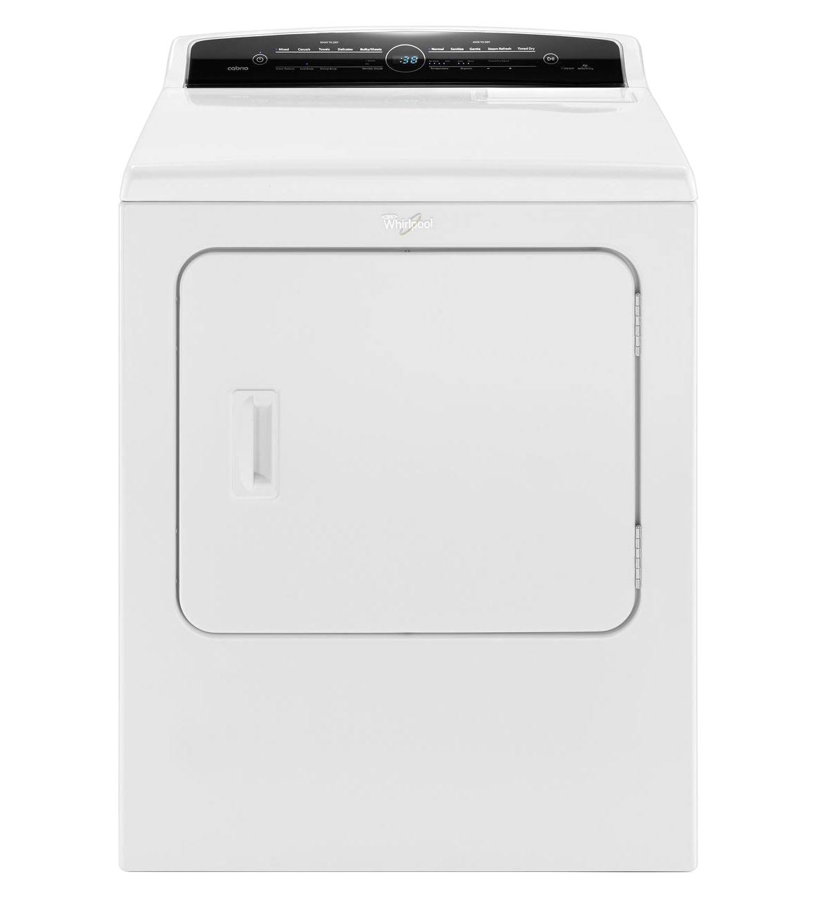 Whirlpool Cabrio WGD7300DW Front-Loading Gas Dryer - White
