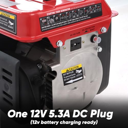 PowerSmart 1500-Watt Gas Powered Portable Inverter Generator, Super Quiet, Ultra-Light Small Generator for Camping Outdoor, Parallel Capable, CARB Compliant