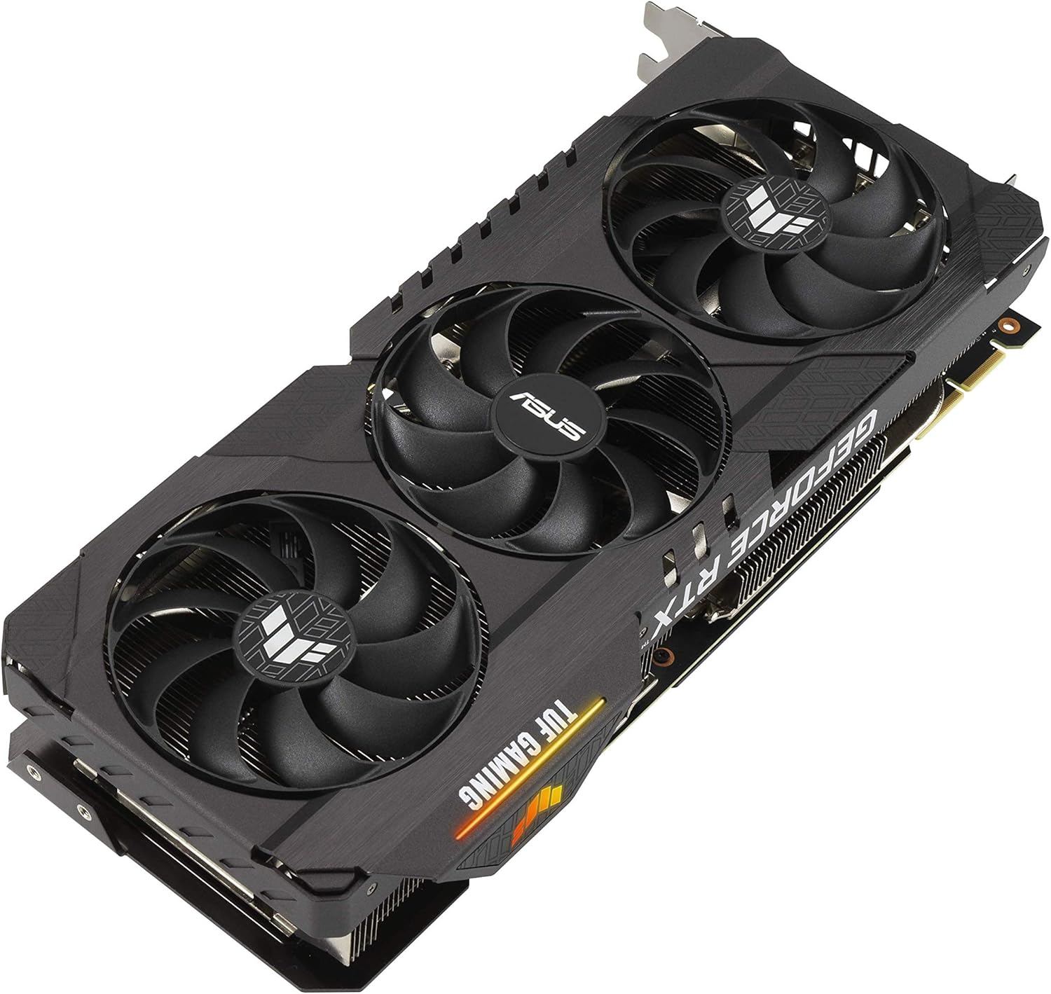 ASUS TUF Gaming NVIDIA GeForce RTX 3090 Graphics Card (PCIe 4.0, 24GB GDDR6X, HDMI 2.1, DisplayPort 1.4a, Dual ball Fan Bearings, Military-grade Certification, GPU Tweak II)