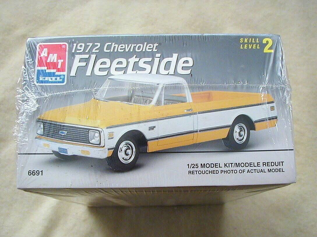 Factory Sealed 1972 Chevrolet Fleetside Truck #6691 by AMT/ERTL