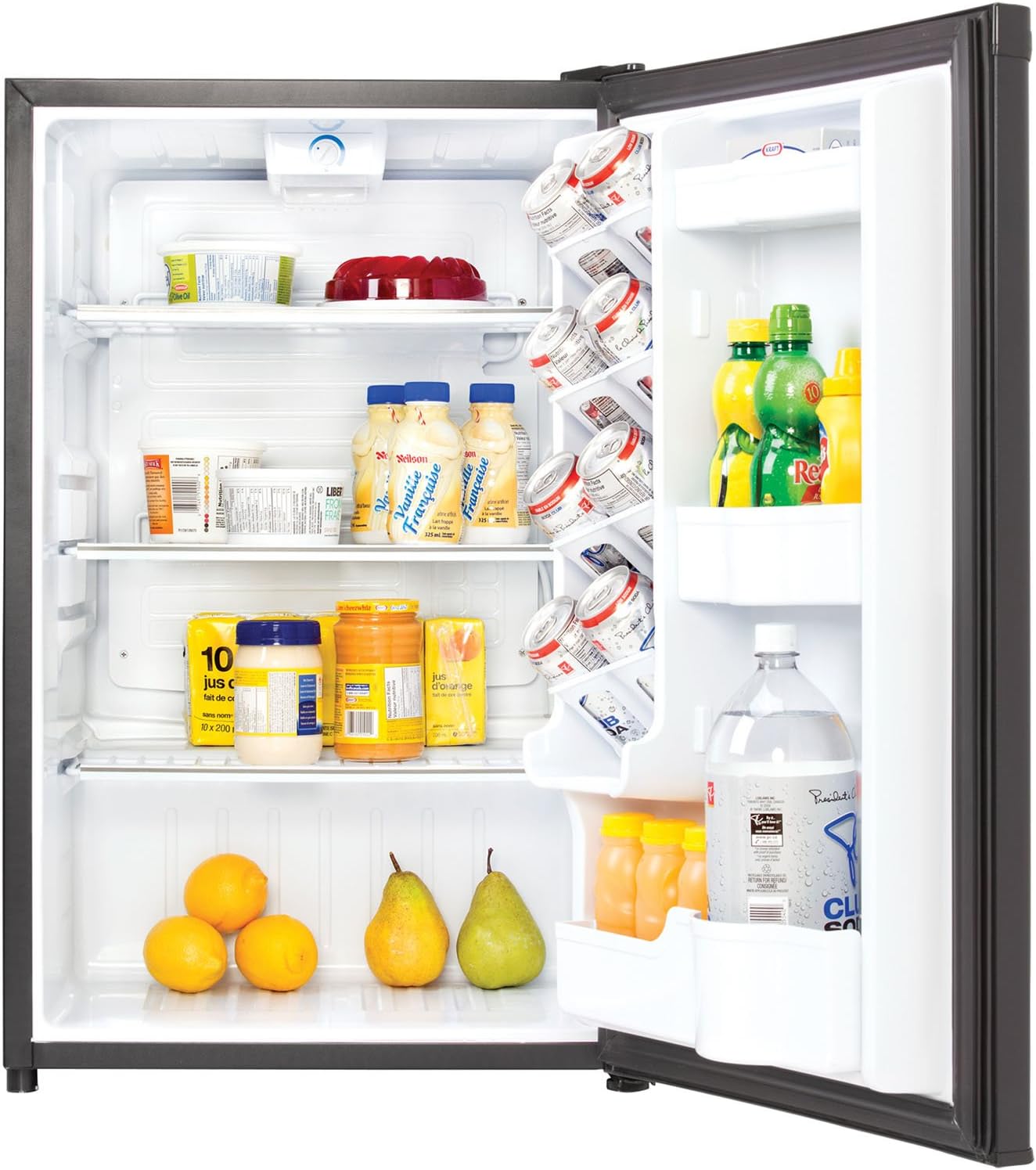 Danby Designer 4.4 Cubic Feet Compact Refrigerator (DAR044A4BDD-3) Black