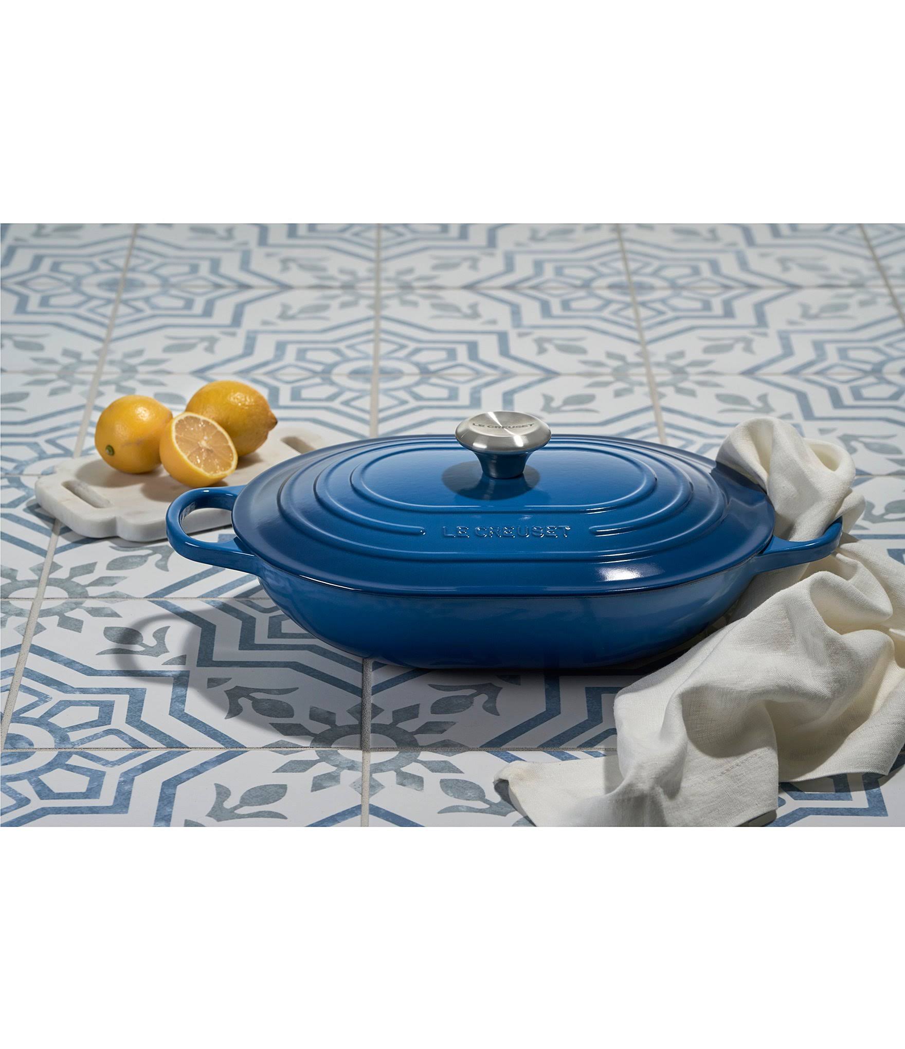 Le Creuset 3.75 Qt. Cerise Signature Oval Casserole