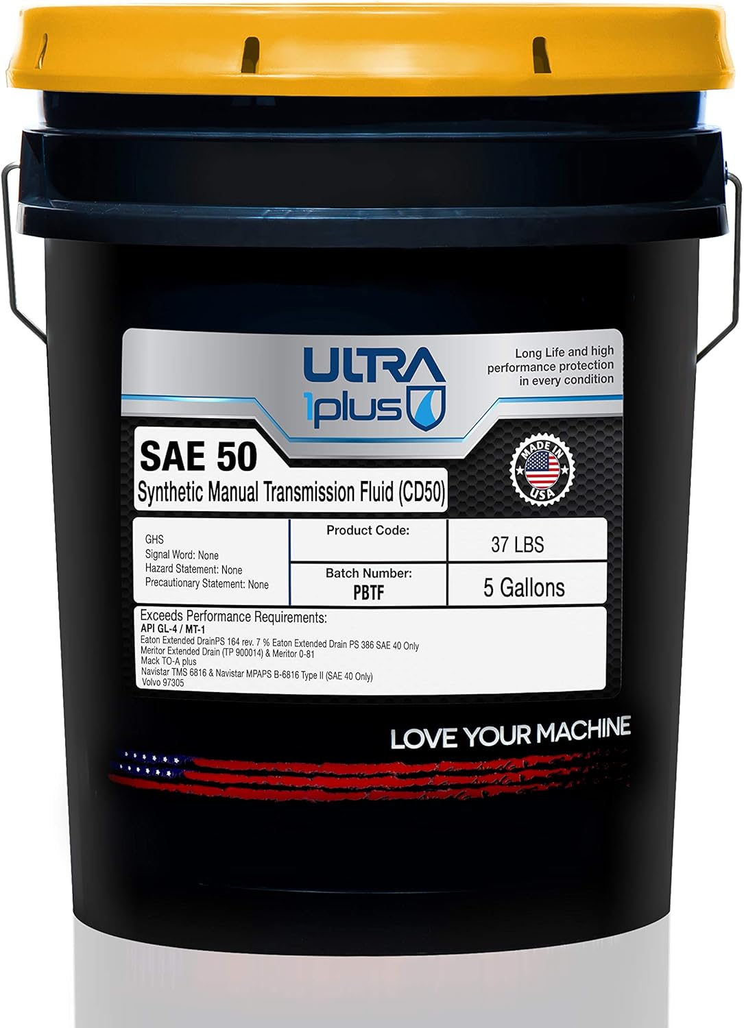 Ultra1Plus™ Full Synthetic Manual Transmission Fluids (CD-50), 5 Gallon Pail