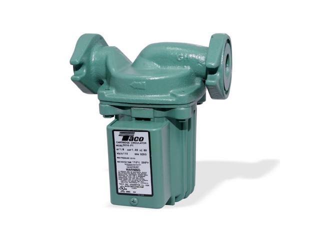 Taco 0014-F1 Cast Iron Circulator Pump, 1/8 HP