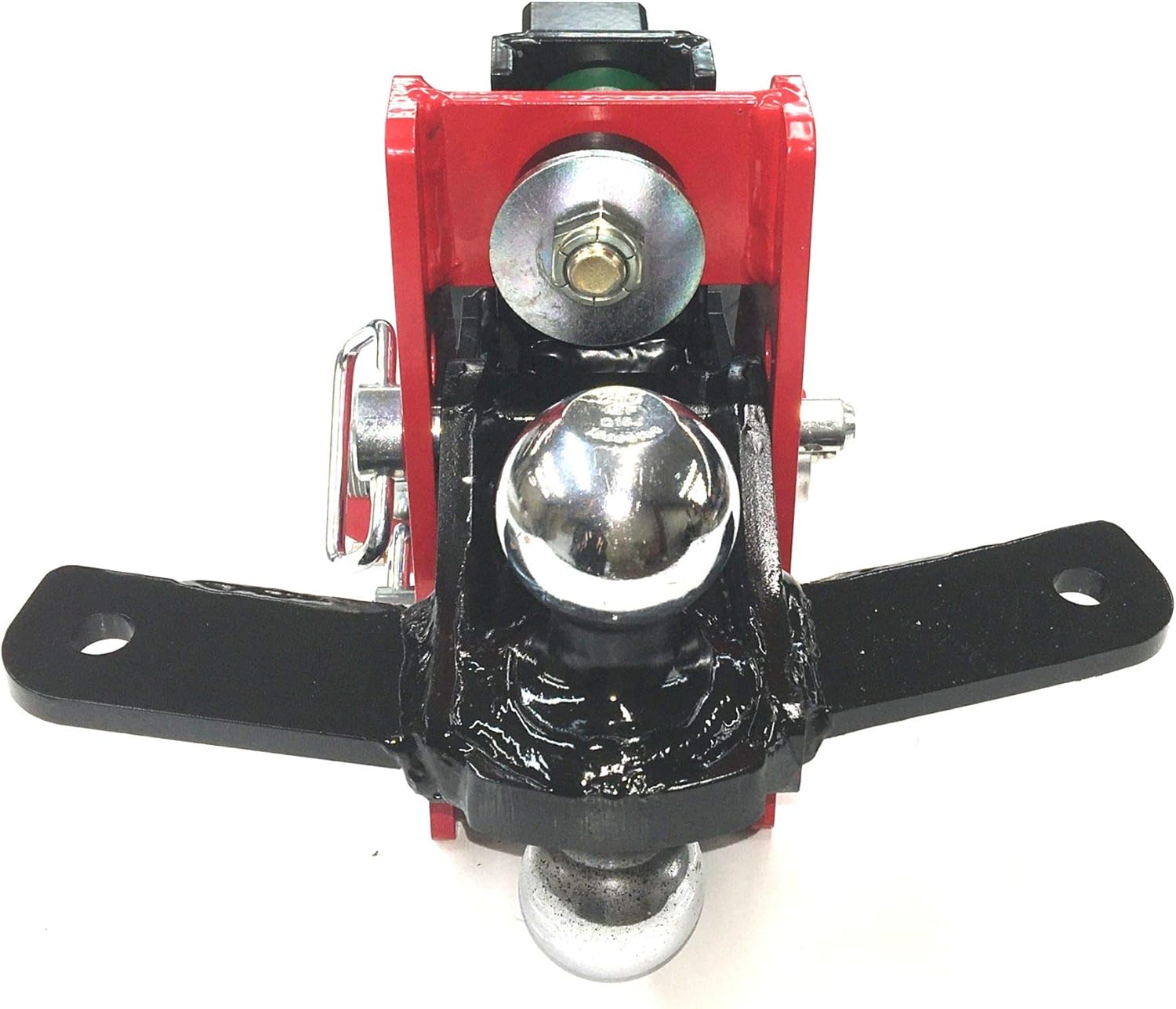 Shocker HD Air Hitch Combo Ball Mount with Sway Bar Tabs, Fits 2-1/2" Hitch