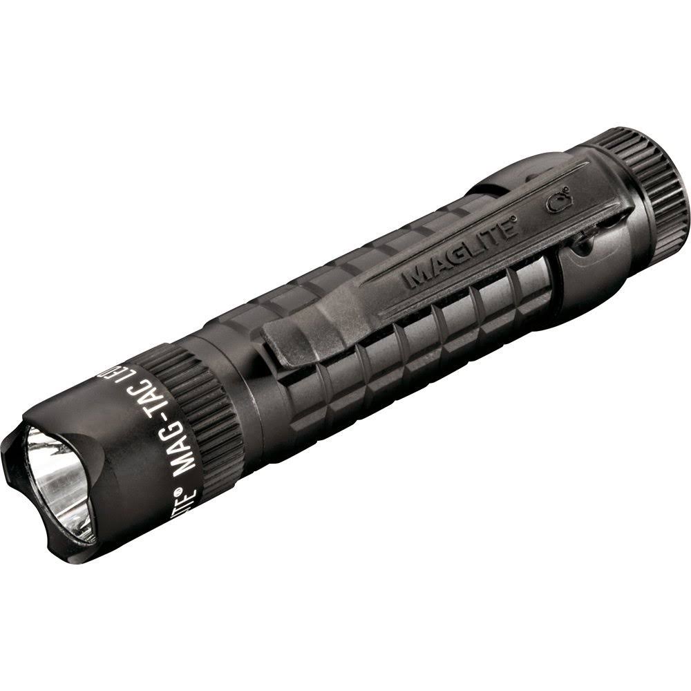 Maglite Mag-tac LED Flashlight (Crowned BEZEL, Matte Black) SG2LRA6