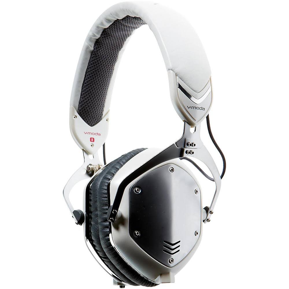 V-MODA Crossfade M-100 Over-Ear Headphones (White Silver)