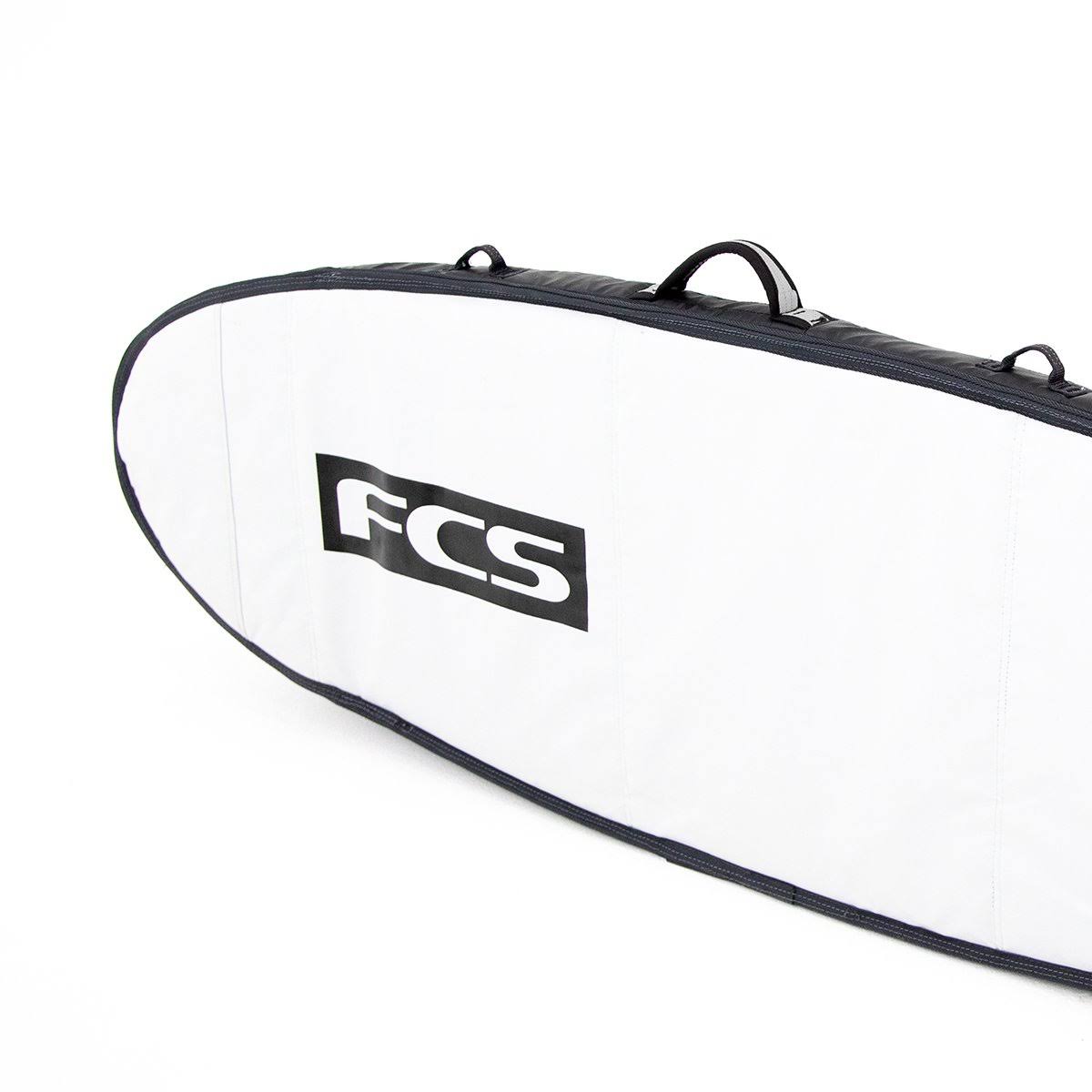 FCS Travel 1 Longboard Surfboard Bag Black/Grey, 9ft 6in