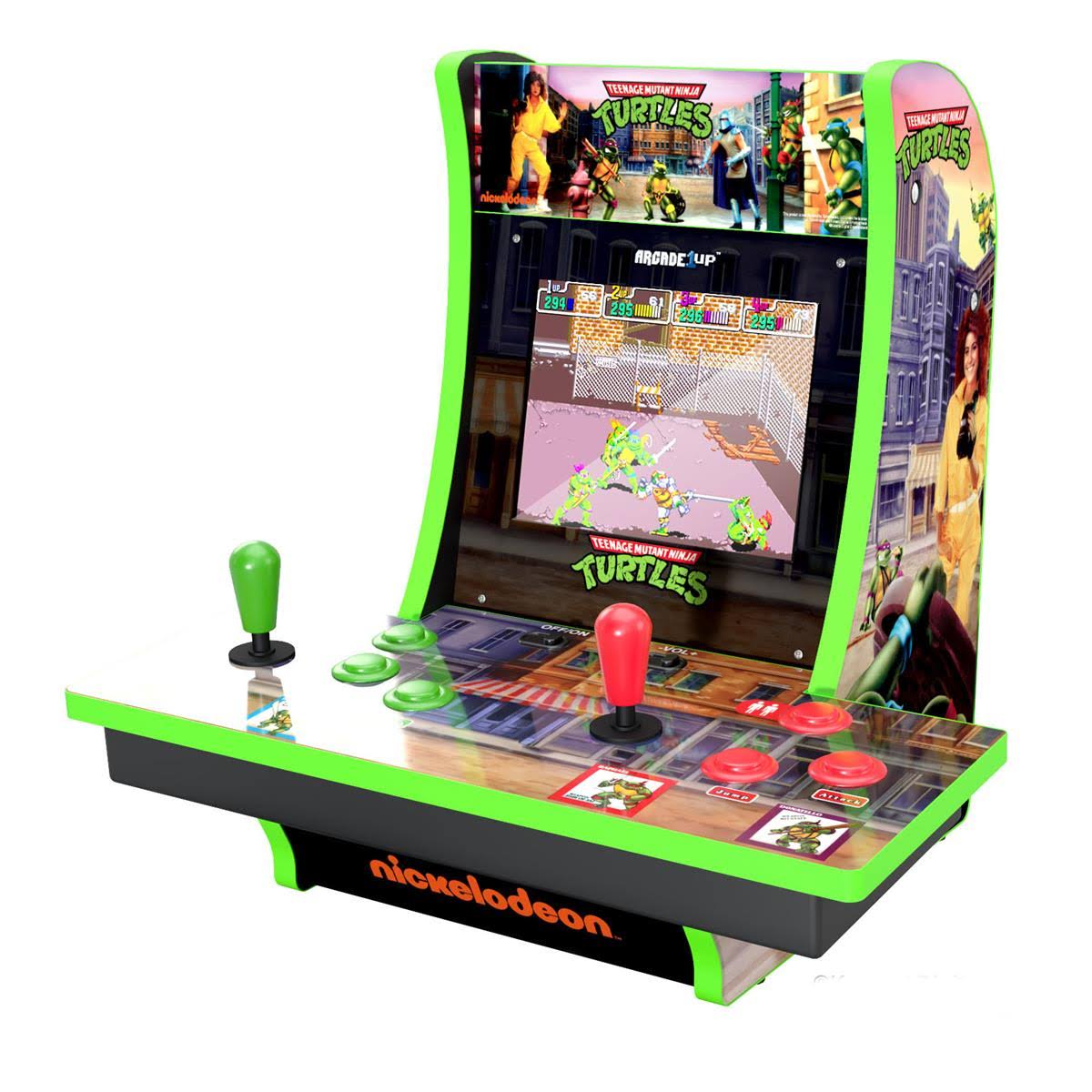 Arcade1Up Teenage Mutant Ninja Turtles 2 Player Countercade