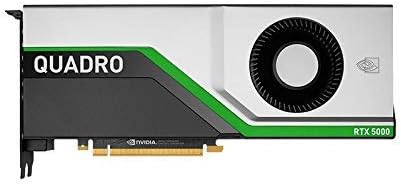 PNY QUADRO RTX 5000 Graphic Card - 16 GB GDDR6 - Dual Slot Space Required - 4096 bit Bus Width - Fan Cooler - OpenACC, OpenGL 4.5, DirectX 12, OpenCL, 4 x DisplayPorts (Renewed)