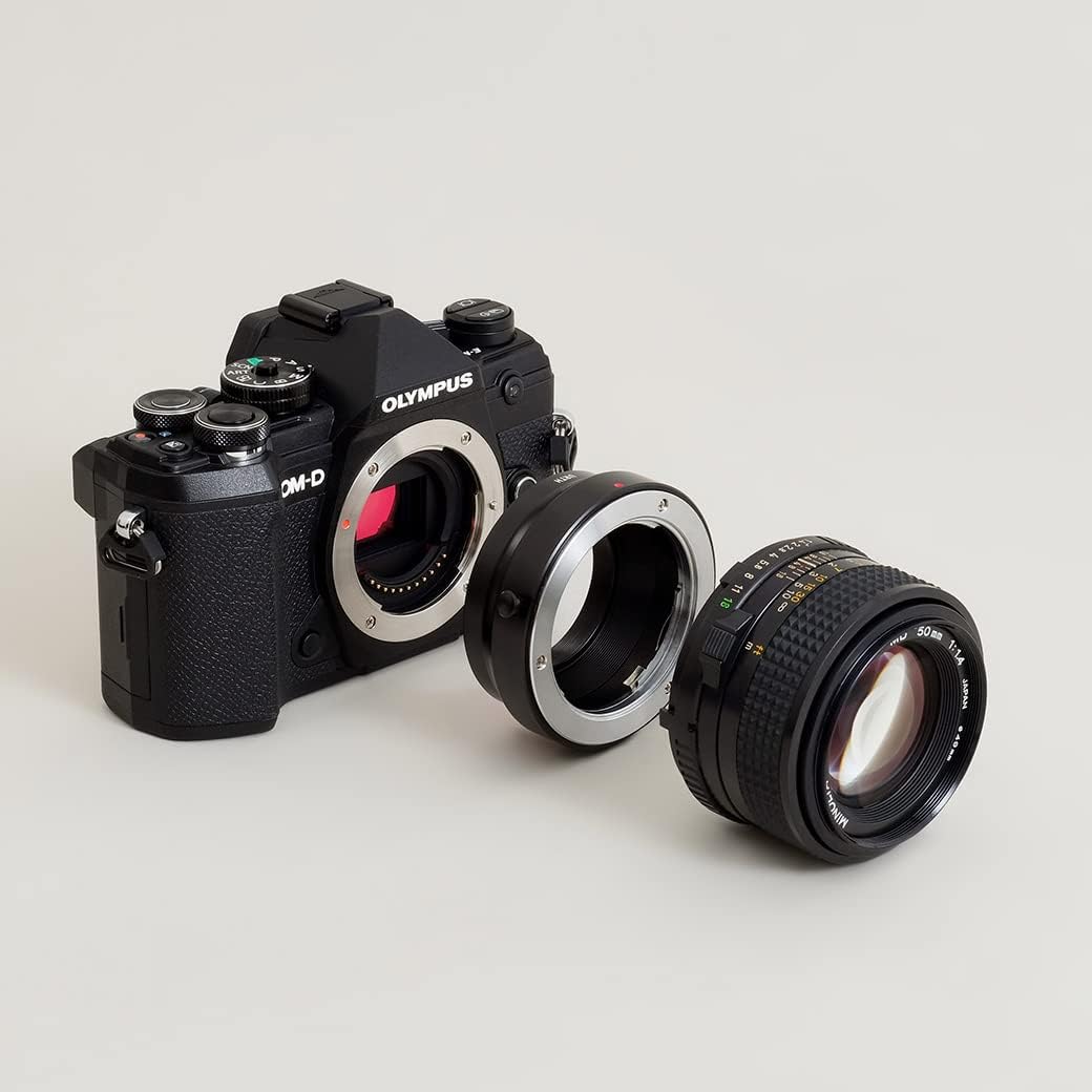 Urth Lens Mount Adapter: Compatible with Olympus OM Lens to Micro Four Thirds (M4/3) Camera Body