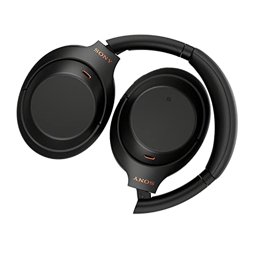 Sony WH1000XM3 Noise Cancelling Headphones, Wireless Bluetooth Over the Ear Headset – Black (2018 Version)