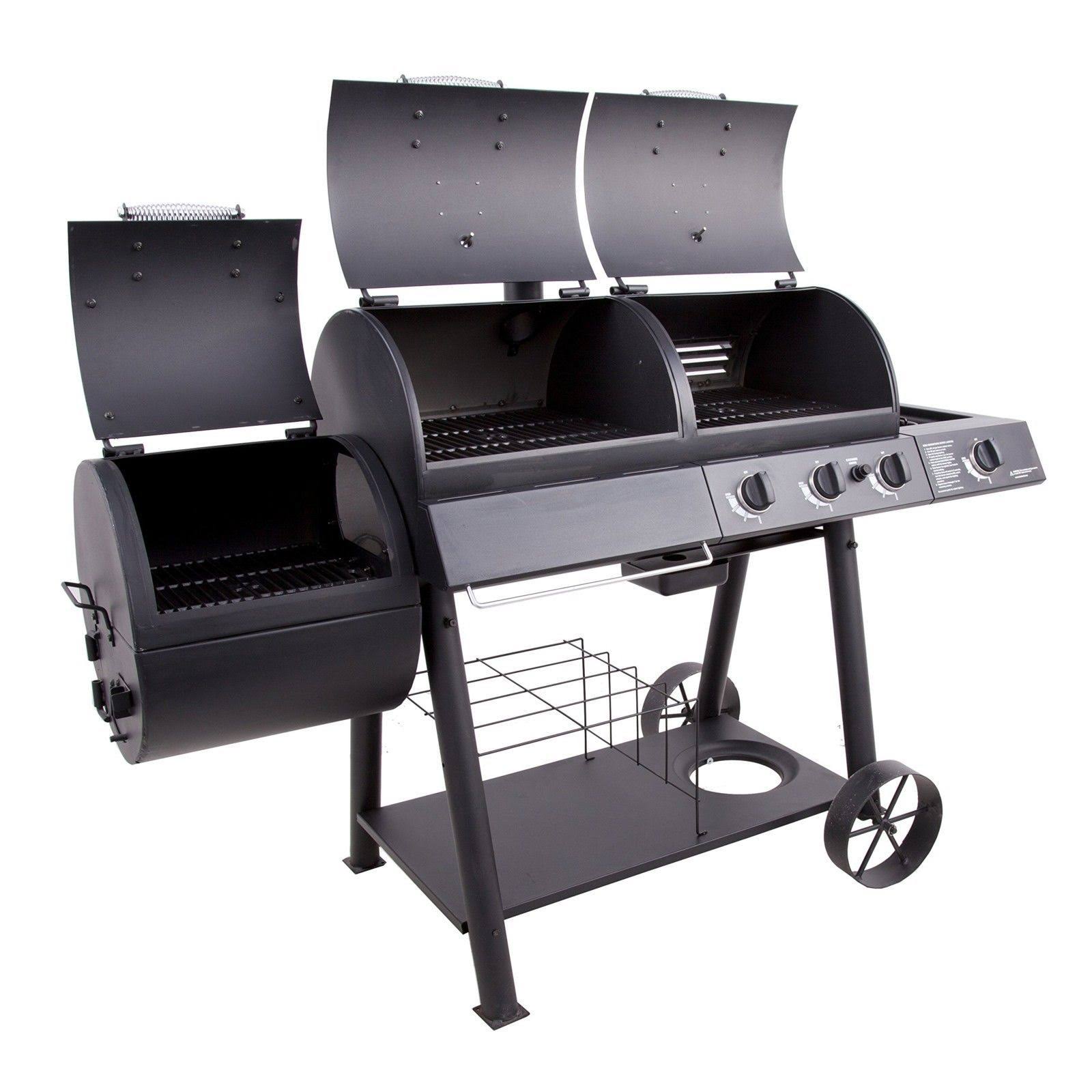 Oklahoma Joe&s Charcoal/Gas/Smoker Combo