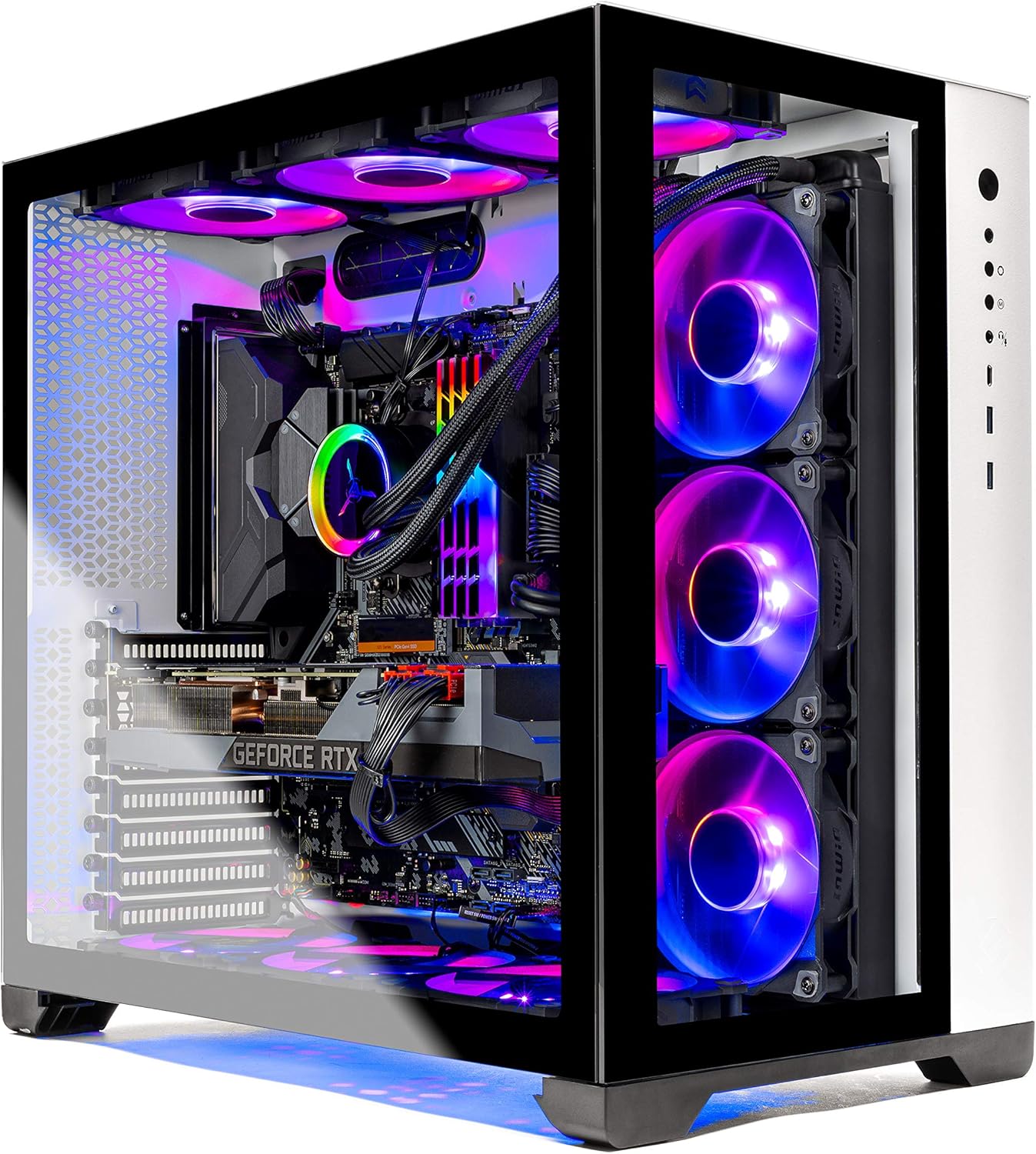 Skytech Prism II Gaming PC Desktop - AMD Ryzen 9 3900X 3.8GHz, RTX 3090 24GB, 32GB 3600mhz RGB Memory, 1TB Gen4 SSD, 360mm AIO