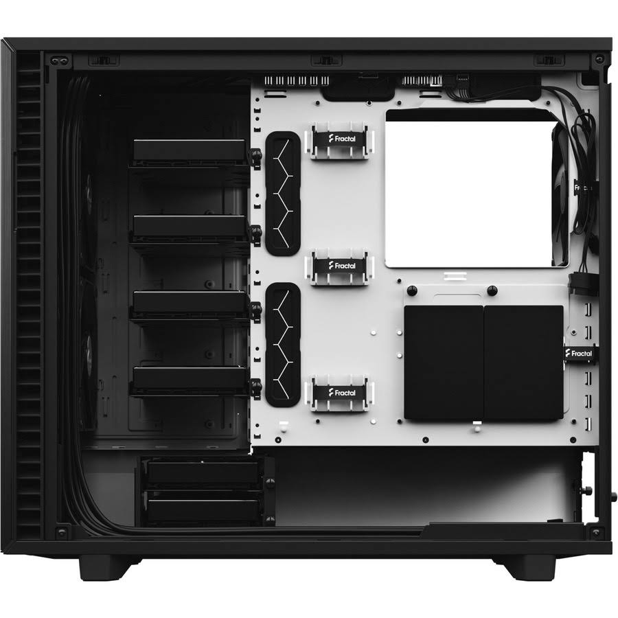 Fractal Design Define 7 Black White TG Clear Mid-Tower Computer Case