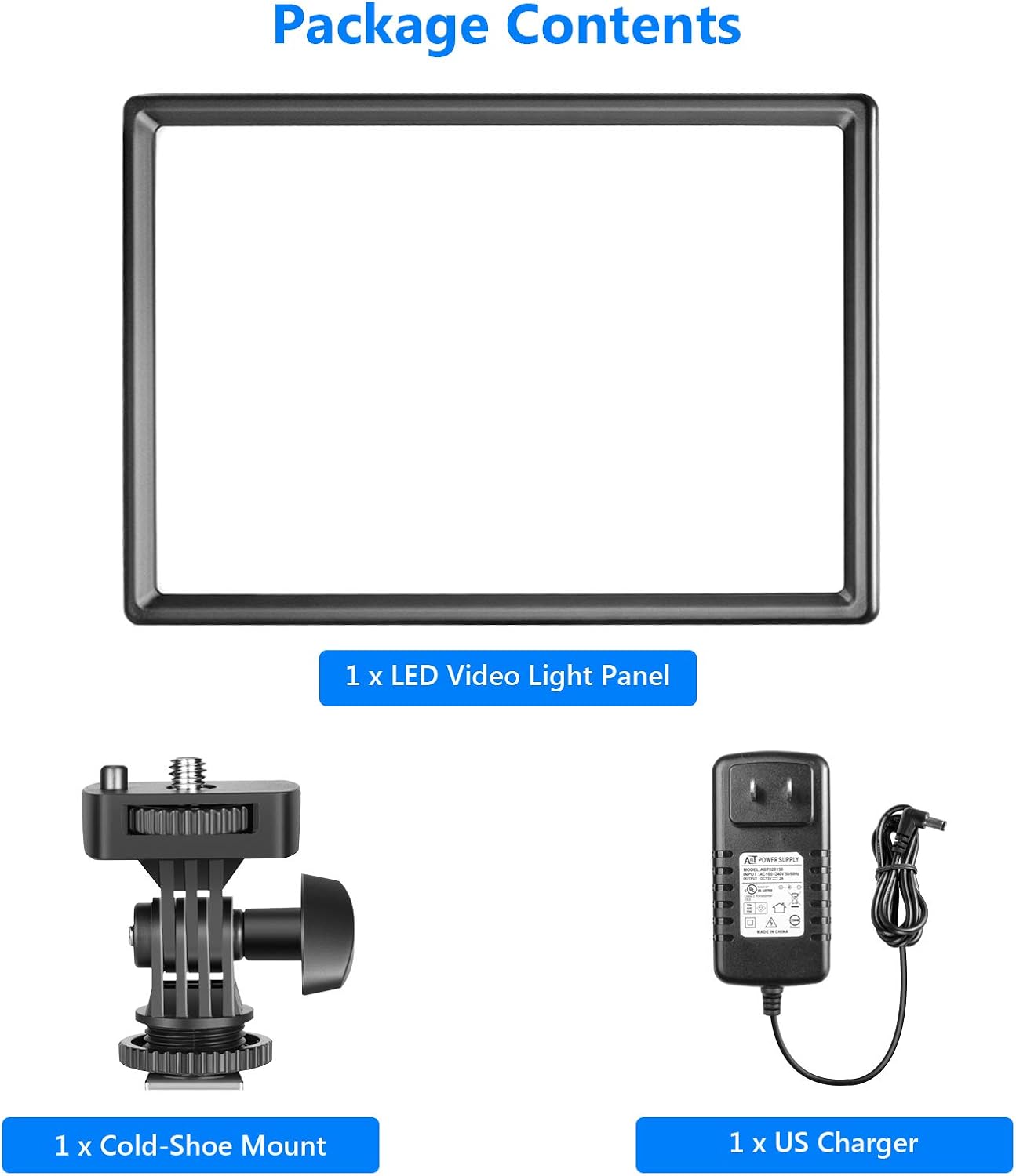 Neewer Ultra-Thin LED Soft Light Panel with LCD Display, Built-in Lithium Batteries, Dimmable Bi-Color 3200-5600K CRI95+ On Camera Video Light for Photography YouTube TikTok Live Stream Zoom Meeting