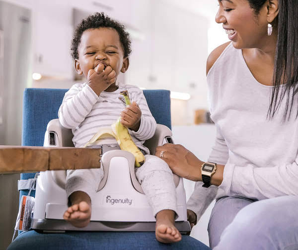 Ingenuity - Cashmere Baby Base 2-in-1 Booster Feeding Seat