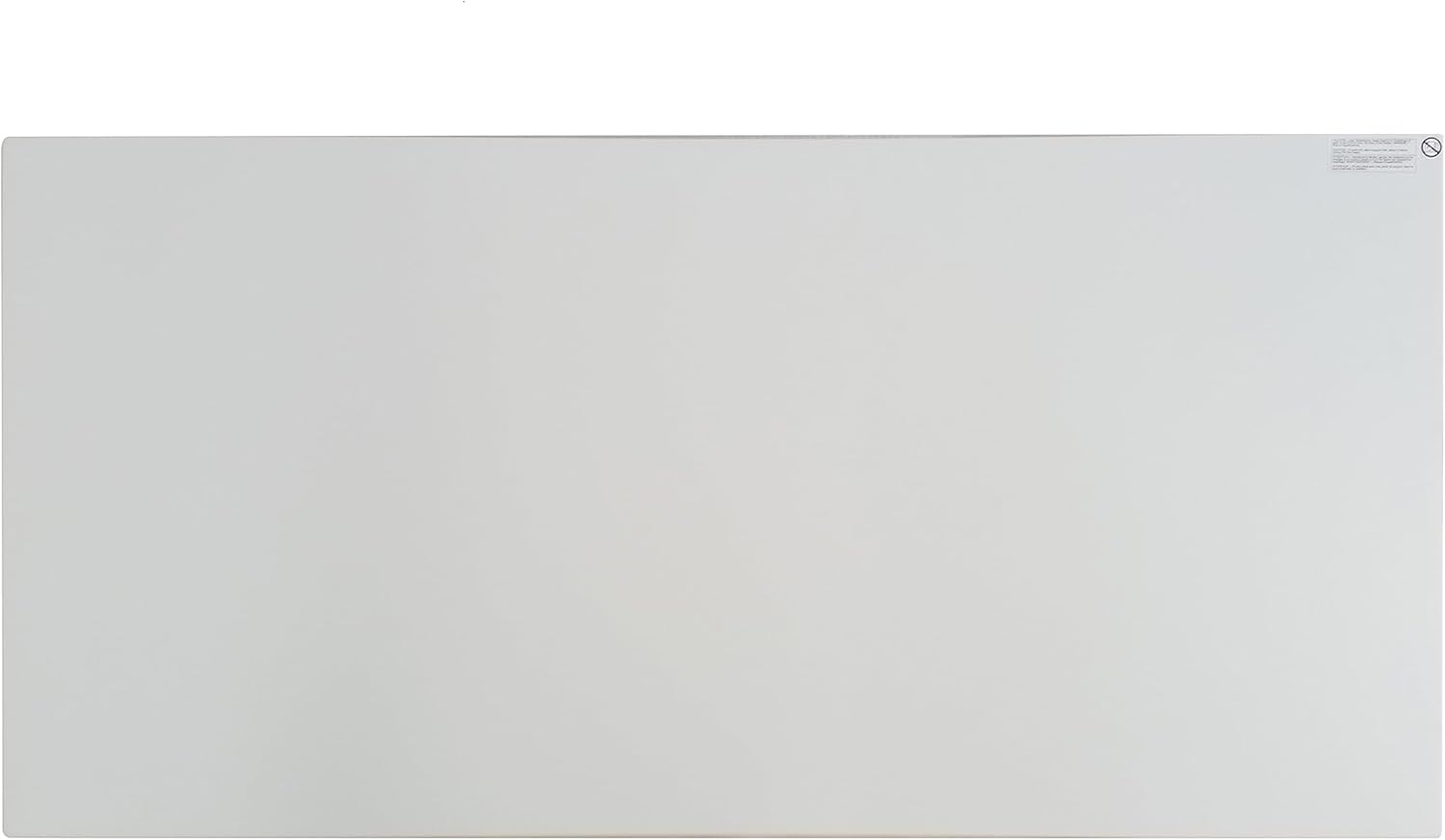 550-Watt Electric Ceiling Infrared Panel Heater Frameless. UL/CSA certified., White, Medium