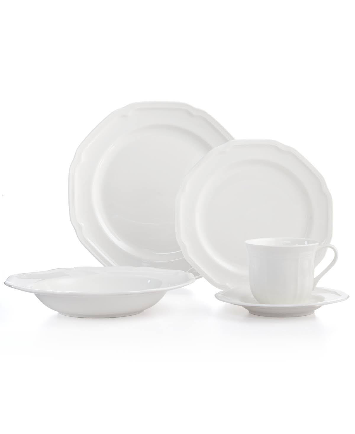 Mikasa Antique White 5 Piece Place Setting