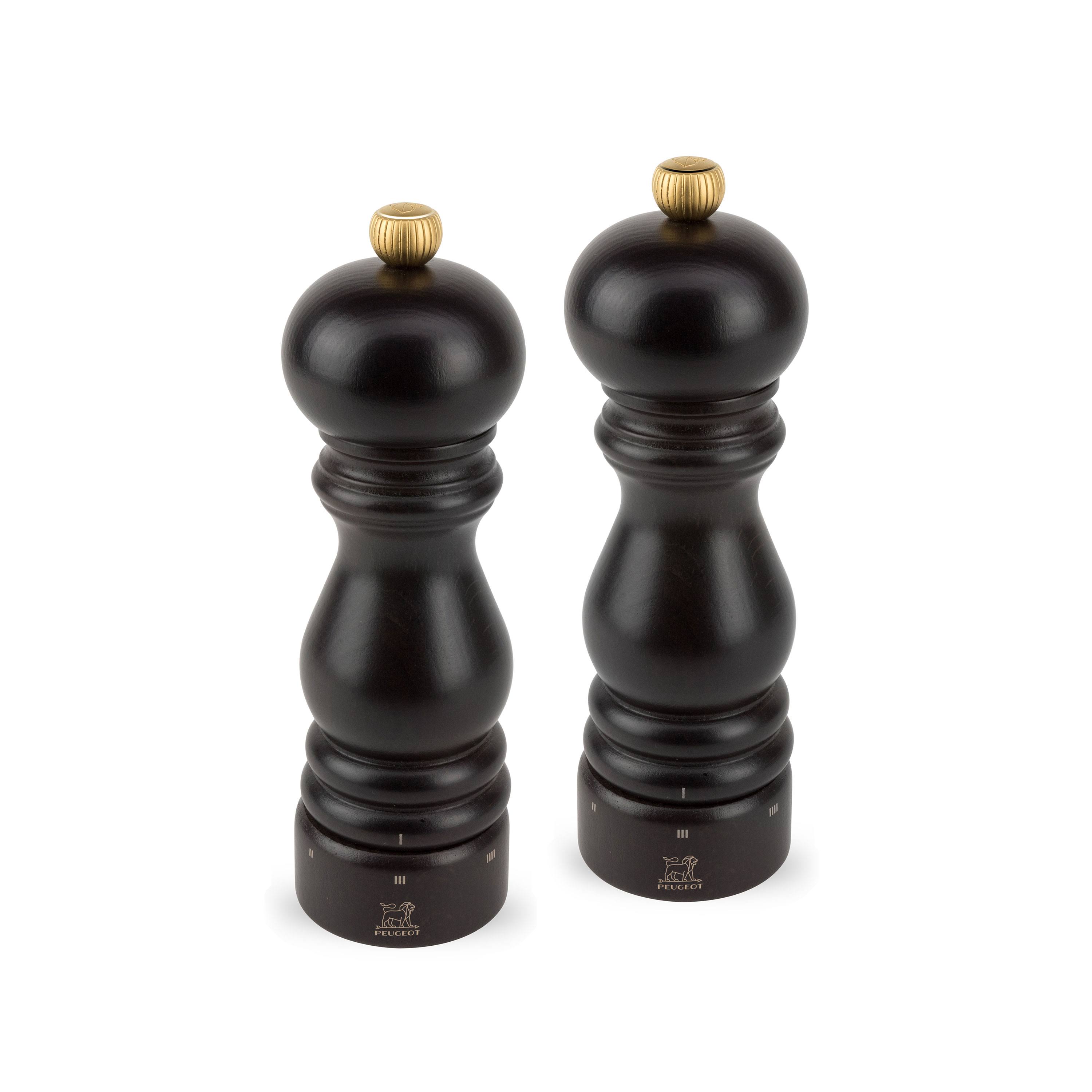 Peugeot Paris Chocolate 7-Inch u&Select Salt u0026 Pepper Mill Set