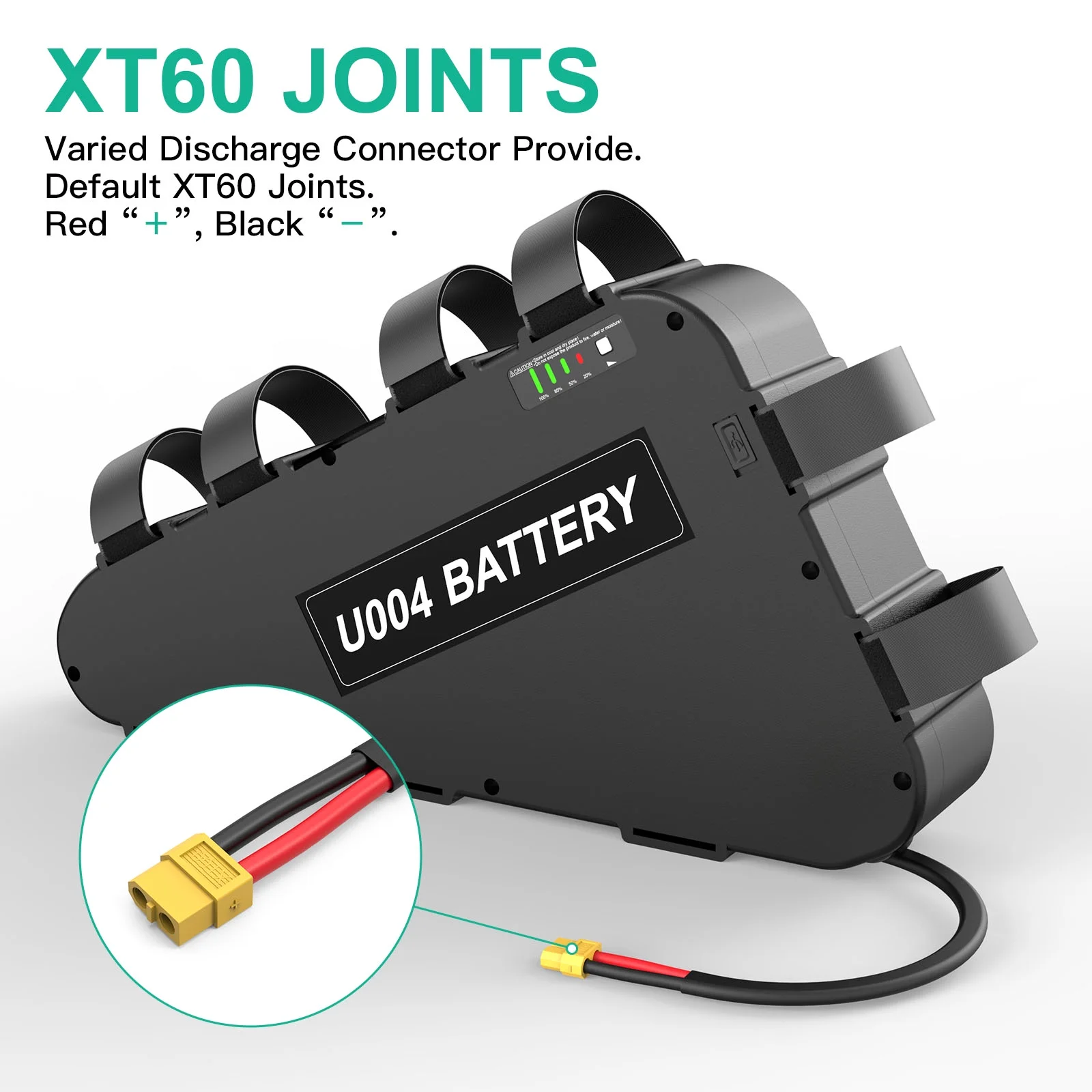 BVSLTUK 52 Volt Ebike Battery 20AH Lithium Battery Pack for  200W-2000W Bafang Aw Ancheer Voilamart and Other Motors Triangle Electric Bike Battery(with charger).