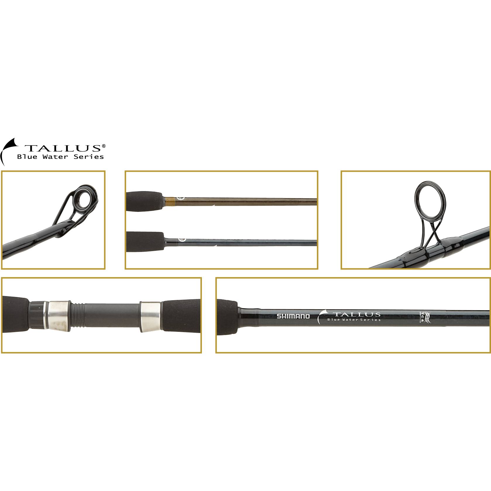 Shimano Tallus Blue Water Casting Rod TLC66XXHBBL