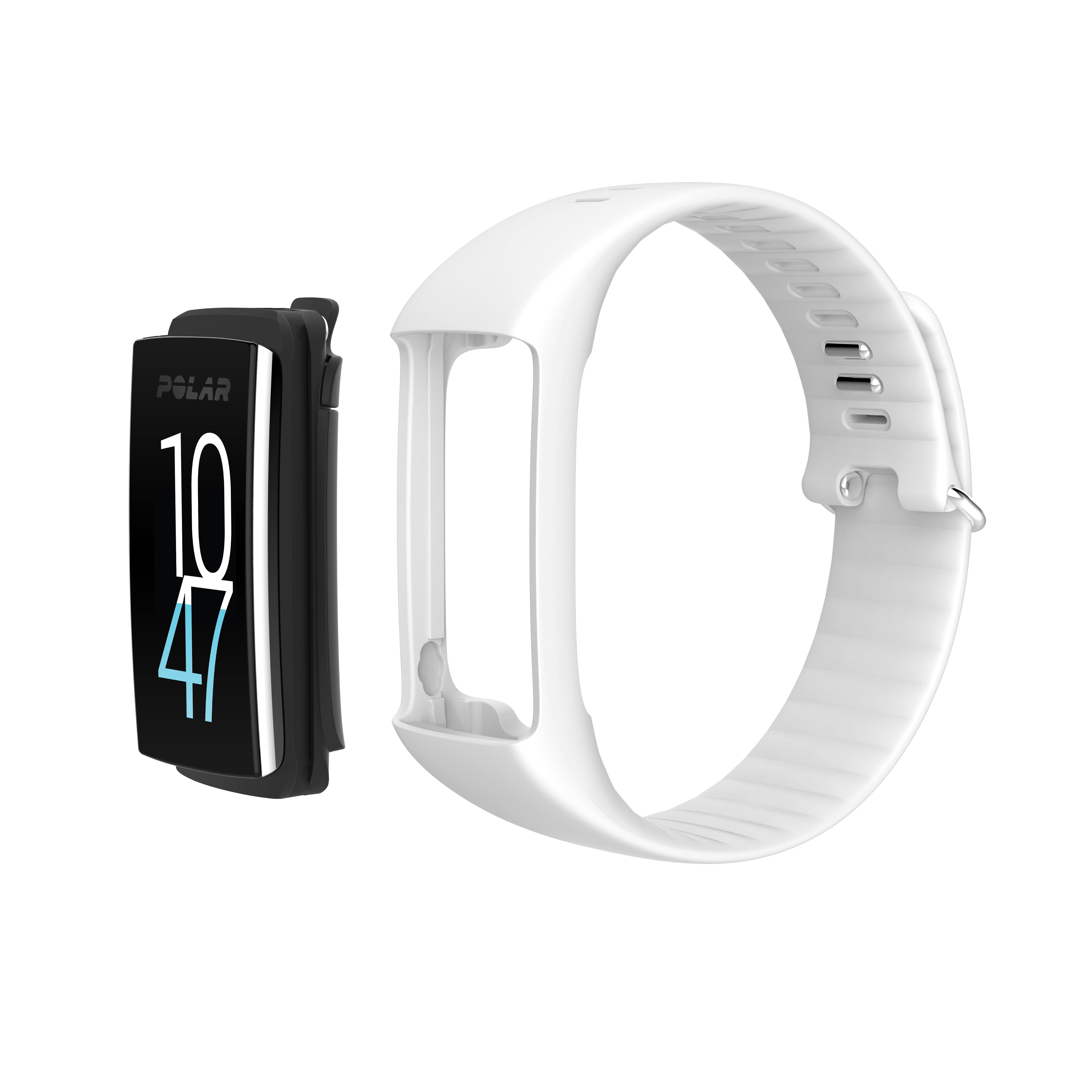 Polar A360 Fitness Tracker with Wrist Heart Rate Monitor, White