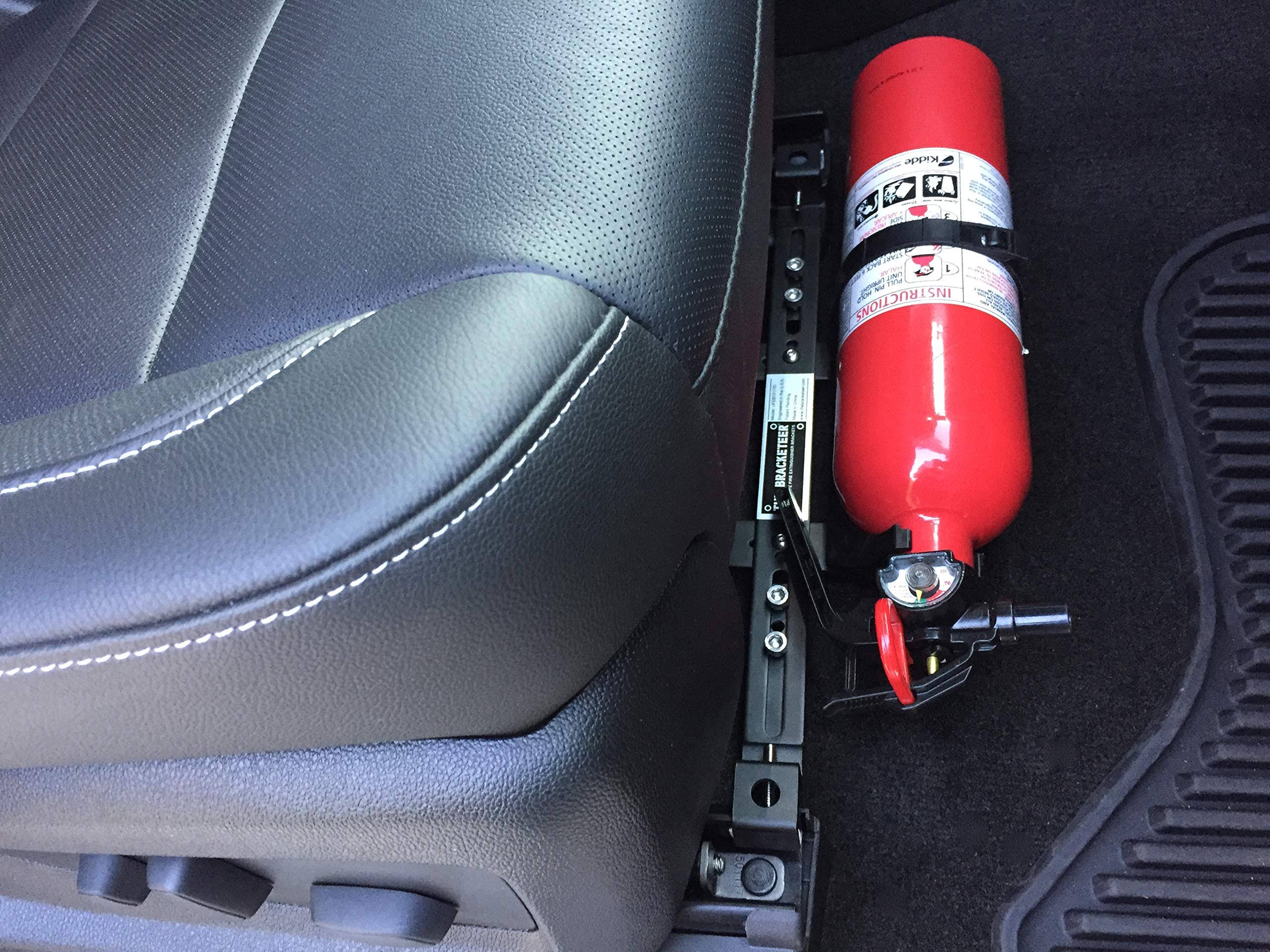 The Bracketeer UFEB1317/D Car Fire Extinguisher Bracket Universal