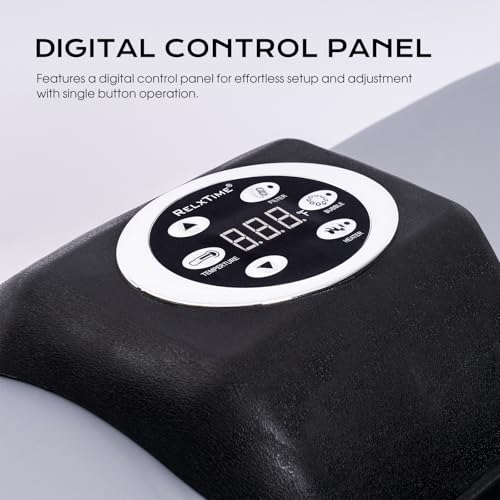 Inflatable Hot Tub 2-3 Person 110 Air Jets, Portable Blow Up Hottub with Cover, Built in Heater Pump, Square Outdoor Spa, Cup Holder, 2 Filters, Black