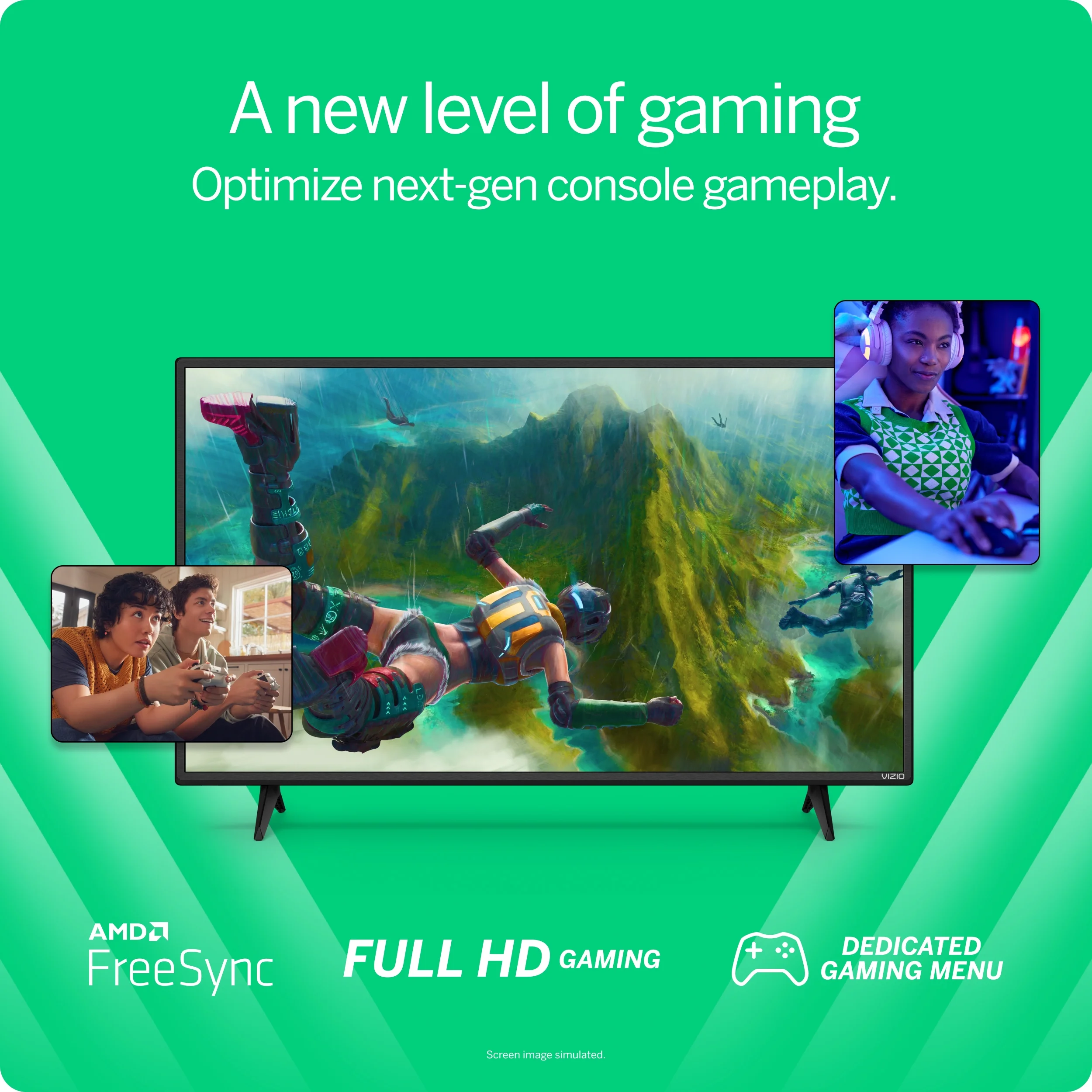 VIZIO 43 Class D-Series FHD LED Smart TV D43f-J04