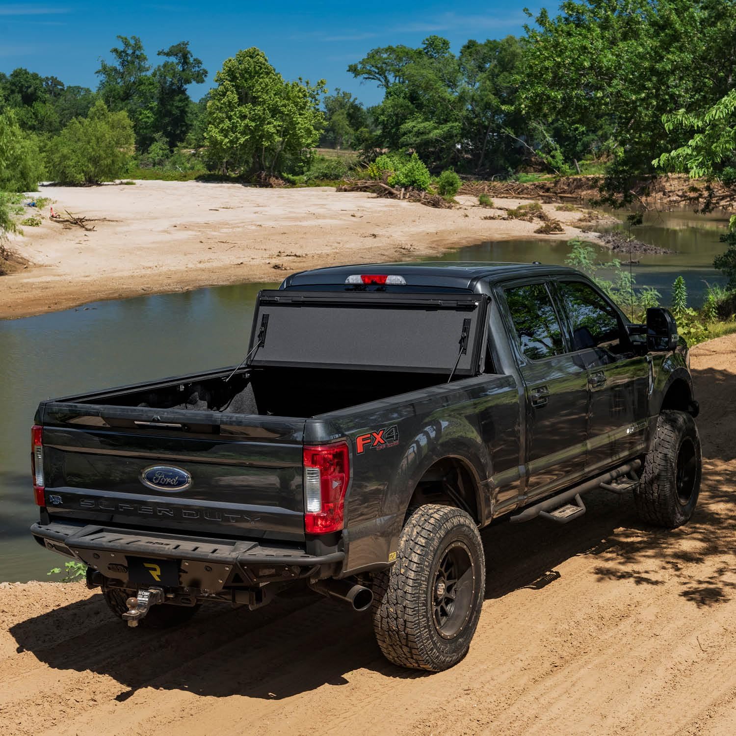 RealTruck BAK BAKFlip MX4 Hard Folding Truck Bed Tonneau Cover | 448426 | Fits 2016 - 2023 Toyota Tacoma w/ OE track system 5' 1" Bed (60.5")