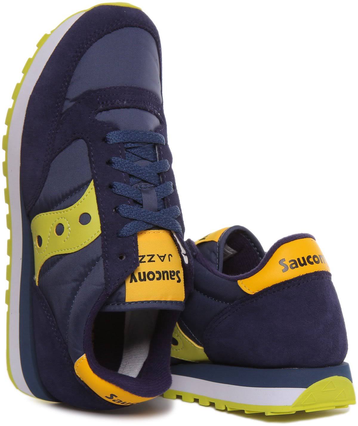 Saucony Jazz Original in Navy Yellow for Men