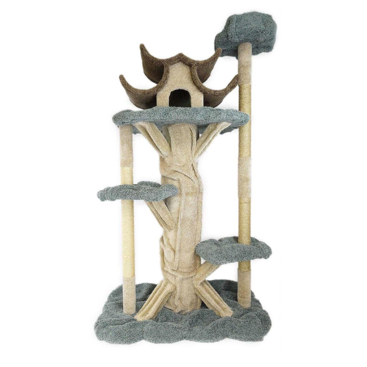 New Cat Condos 84 in. Premier Cat Playground - Pet Supplies online store