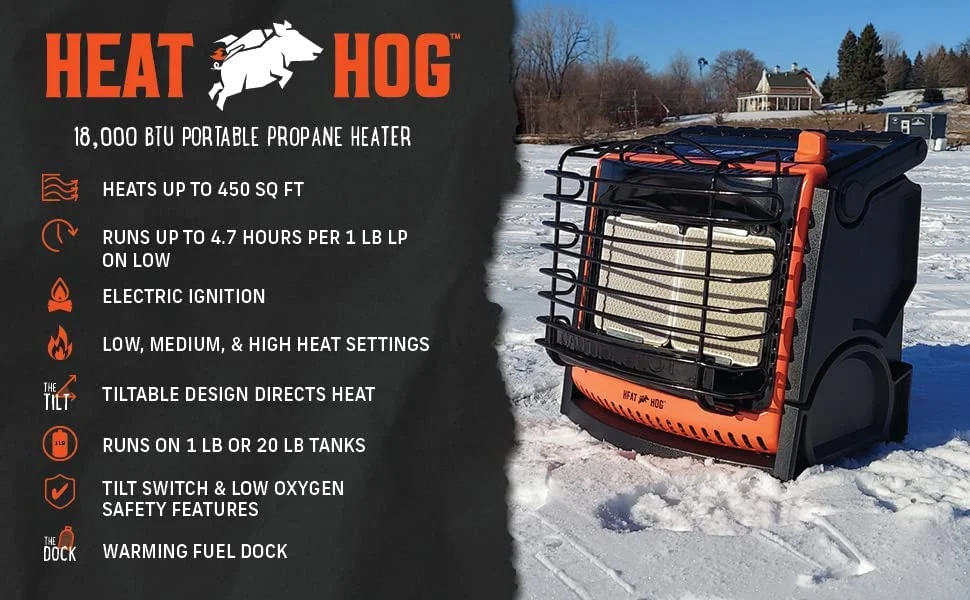 Heat Hog  18000 BTU Heat Hog LP Portable Heater