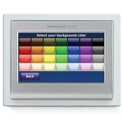 Honeywell Home RTH9585WF Wi-Fi Smart Color Thermostat, 7 Day Programmable, Touch Screen, Energy Star, Alexa Ready, C-Wire Required, Not Compatible with Line Volt Heating Gray