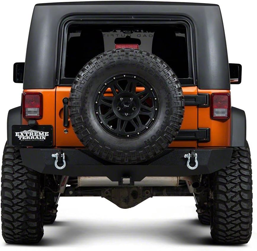 Barricade Trail Force HD Rear Bumper Compatible with 07-18 Jeep Wrangler JK