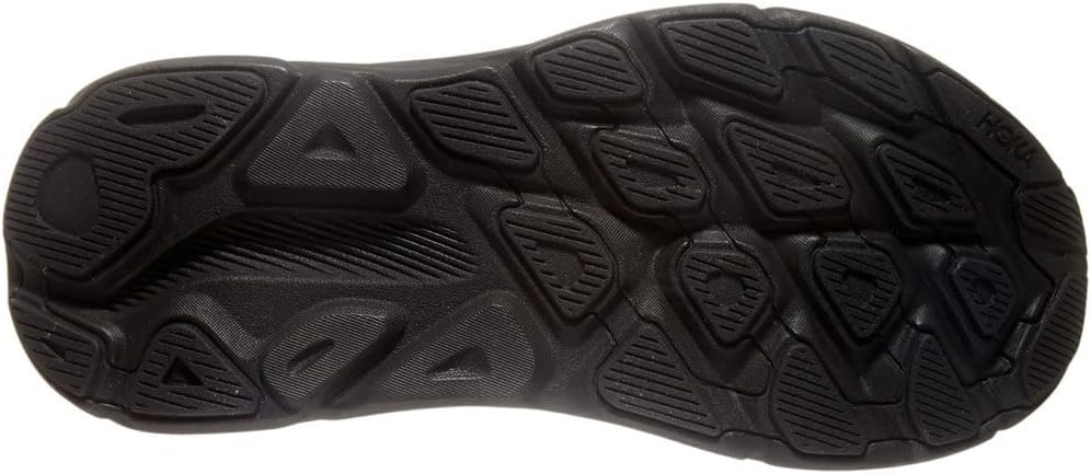 Hoka Women's Clifton 9 Sneaker, Black/Black, 9.5