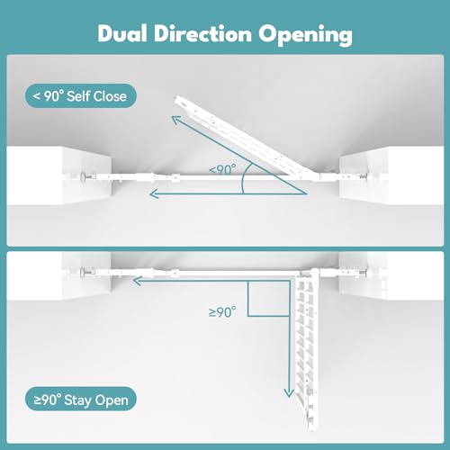 55.1" Extra Tall Pet Gate, 29.9-44.4" Wide Dog Gates for Doorways & Stairs, Metal Auto Close Cat Gate, Pressure Mounted Dog Gate, NO Tools Needed NO Drilling, Black