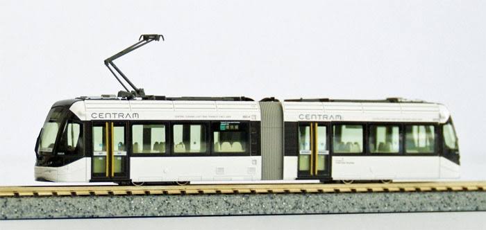 Kato 14-802-1 Toyama CENTRAM Tram 9001 LRT Light Rail Transit White N Scale
